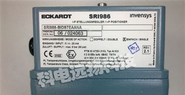 德國FOXBORO-ECKARDT定位器產(chǎn)品使用技巧