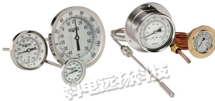 美國(guó)NOSHOK工業(yè)型雙金屬溫度計(jì)100系列